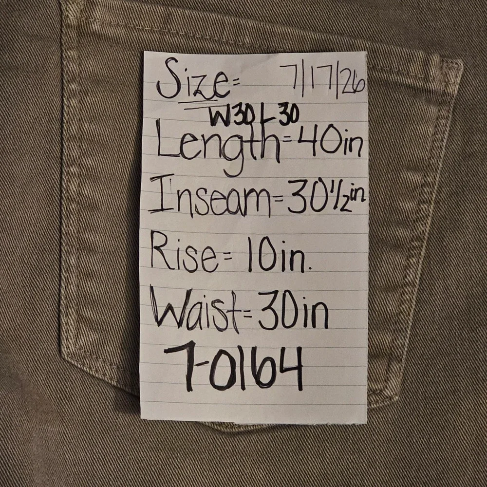 Mott & Bow Mercer Slim Fit Jeans Mens 30x30 Light Tan Stretch Denim Jeans